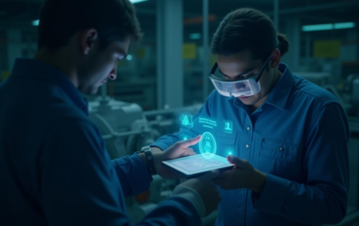 Realidad aumentada para capacitación y soporte industrial